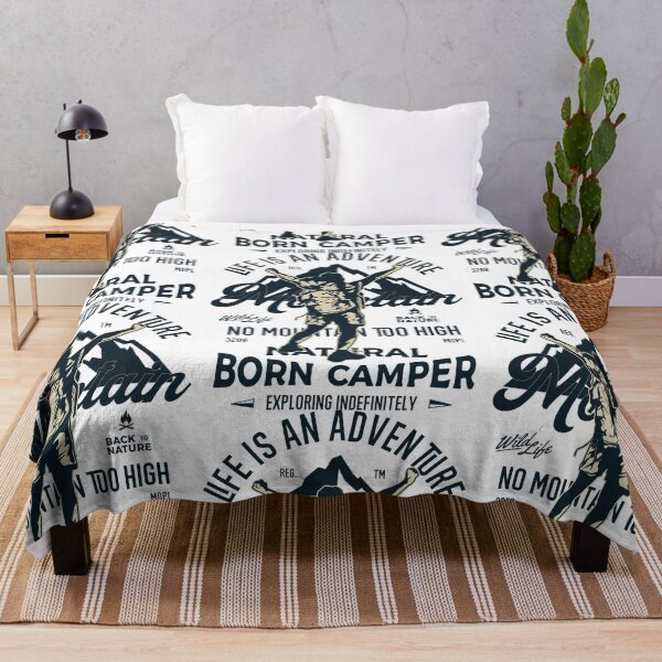 Item preview, Natural born camper, camper, camping out designed and sold by quanlh.
