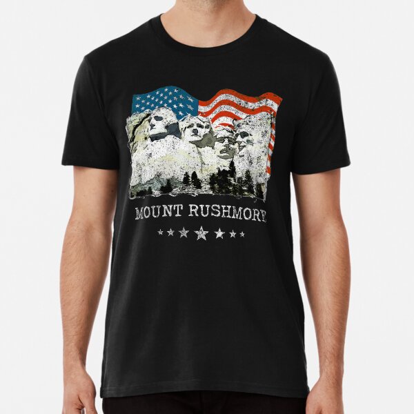 “Mount Rushmore Monument, South Dakota” T-shirt by STYLESYNDIKAT