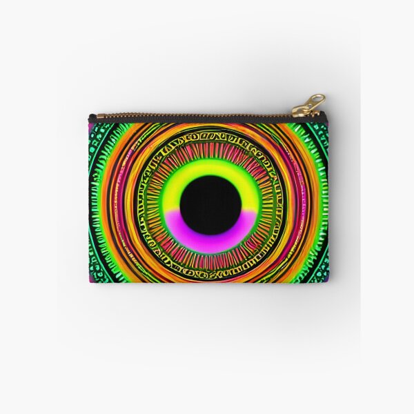 Item preview, Neon Eye - Psychedelic Pattern designed and sold by NomadicCreative.
