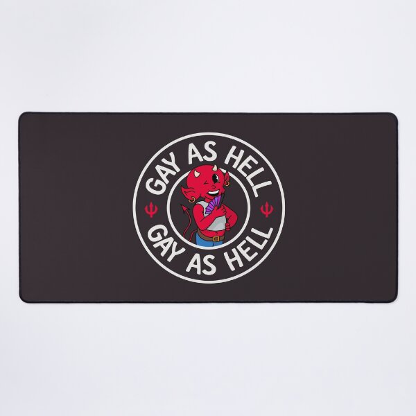 Item preview, Gay As Hell - Cute Devil designed and sold by Picket Club.
