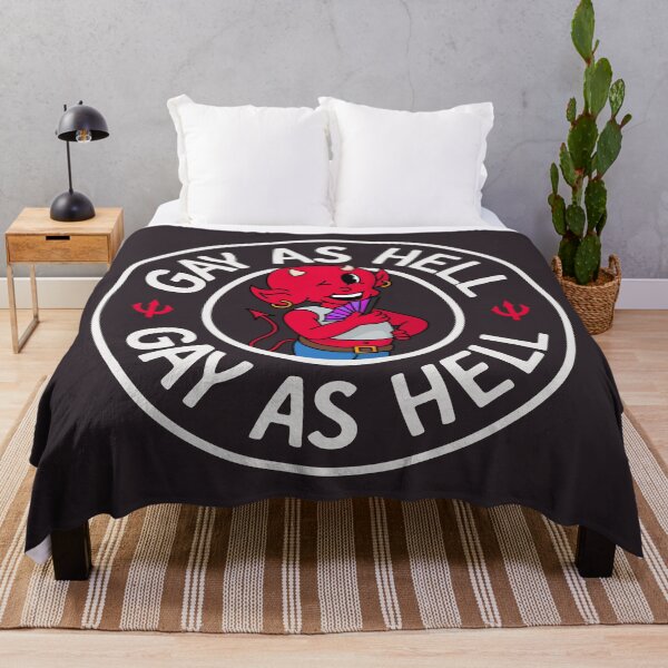 Item preview, Gay As Hell - Cute Devil designed and sold by Picket Club.