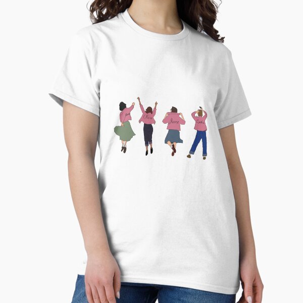 Vista previa del artículo con la obra «Todas las Pink Ladies de Rise of the pink ladies», diseñado y vendido por MusicTime12.