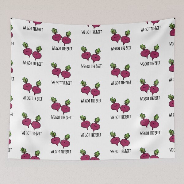 Item preview, We Got The Beet Funny Veggie Puns  designed and sold by punnybone.