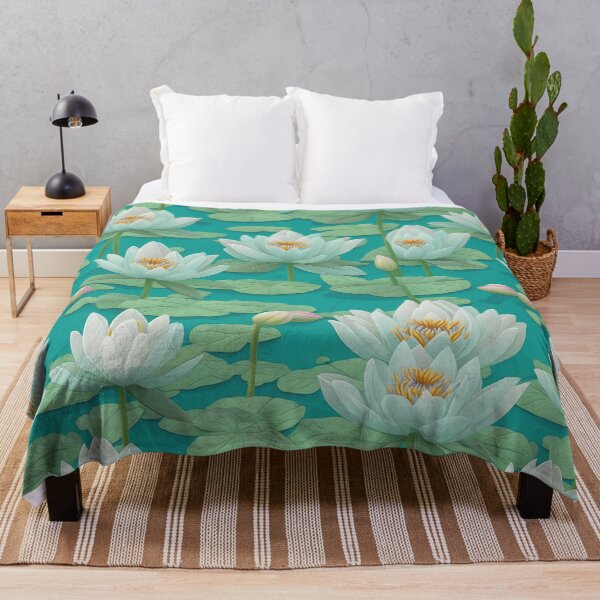 Item preview, Digital Art of a Beautiful Water Lillies designed and sold by EarthlyLiving.