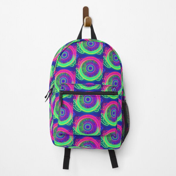 Item preview, Neon Gate - Psychedelic Pattern designed and sold by NomadicCreative.