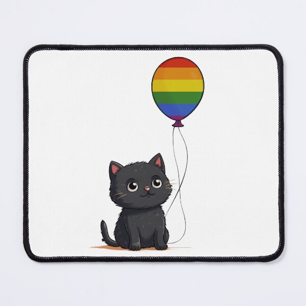 Artikelvorschau, LGBT-Gay-Pride-Flagge, glückliche Katze entworfen und verkauft von LynnePham.