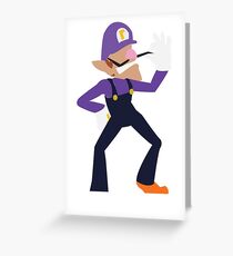 Waluigi | Nintendo Mario Greeting Card