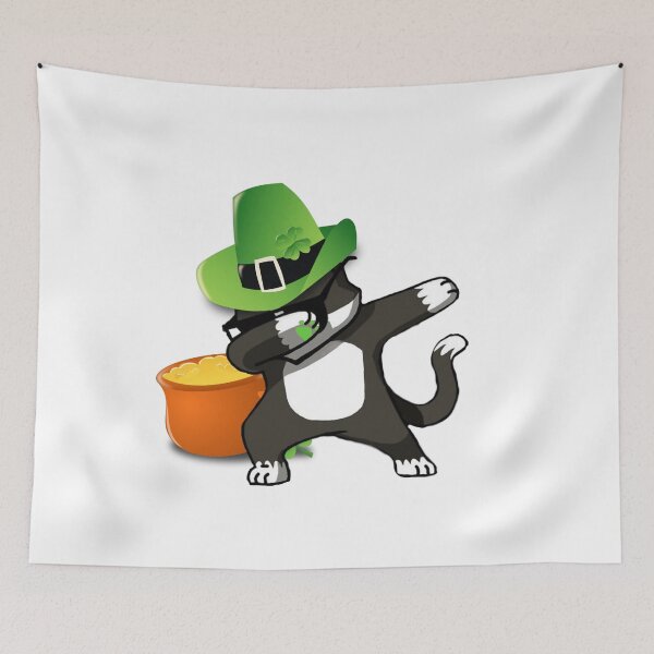 Item preview, Funny Dab Cat Design t-shirt - Funny saint Patrick’s Day Tee designed and sold by Stefanoprince84.