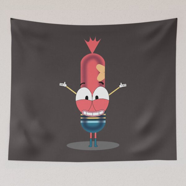 Item preview, Pinky the sausage   	 designed and sold by vhrodhuym76.