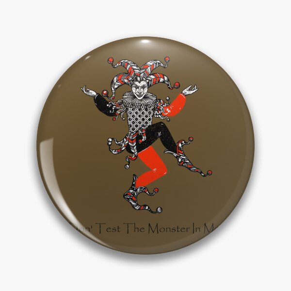 Item preview, Don' Test The Monster In Me!  Famous Joker Sayings  Funny Text 	 designed and sold by nzfxrefcqe22.