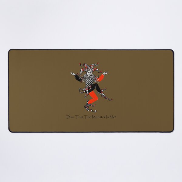 Item preview, Don' Test The Monster In Me!  Famous Joker Sayings  Funny Text 	 designed and sold by nzfxrefcqe22.