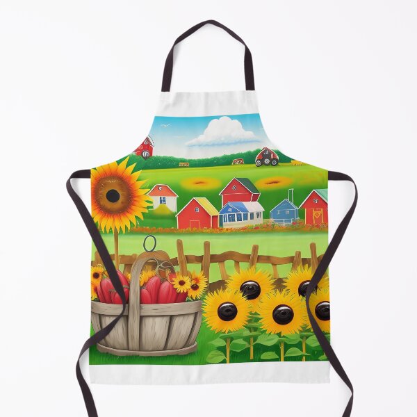 Item preview, Whimsical Farm Artwork designed and sold by khuuormocp.