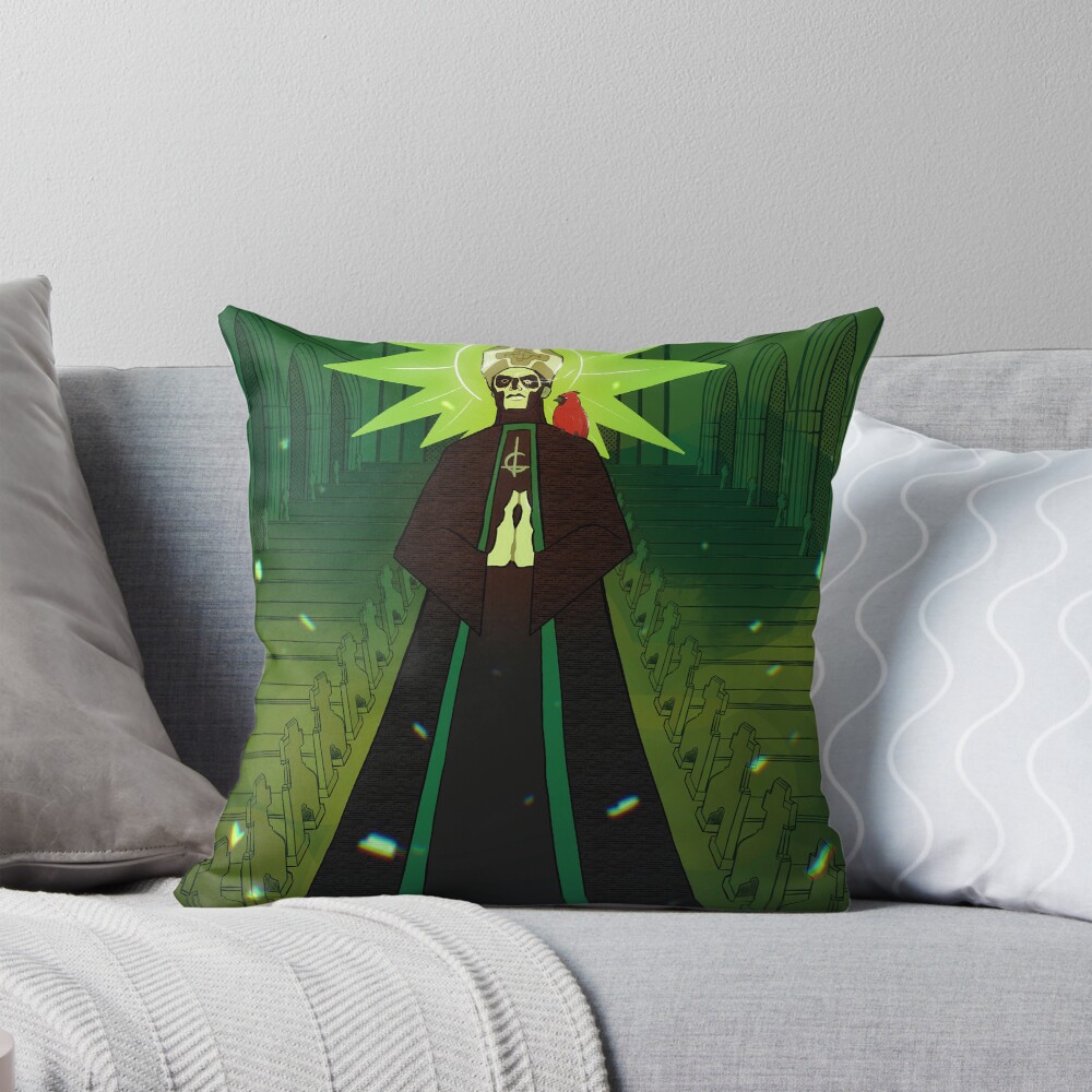 Item preview, Throw Pillow designed and sold by unethicallysrcd.