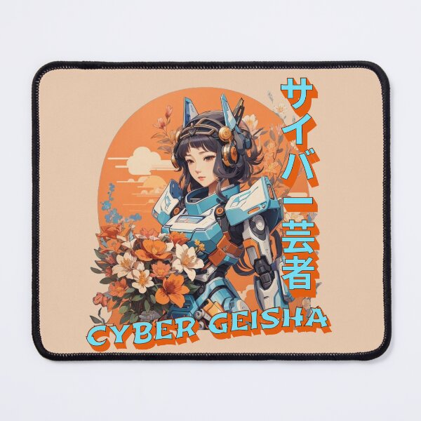 Item preview, Digital Memoirs: Unveiling the Cyber Geisha's Secrets designed and sold by ArtisticSparkle.