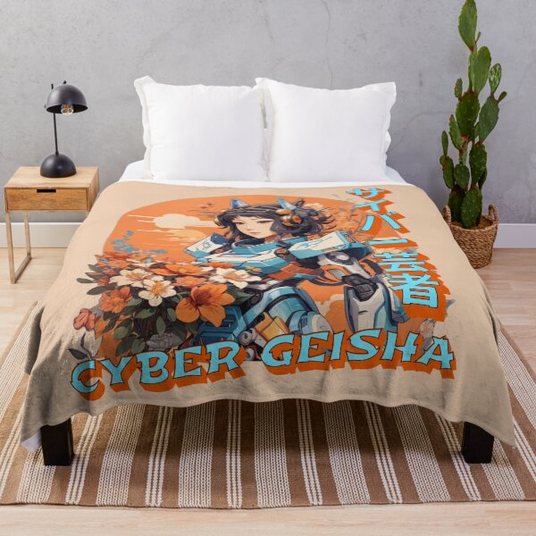 Item preview, Digital Memoirs: Unveiling the Cyber Geisha's Secrets designed and sold by ArtisticSparkle.