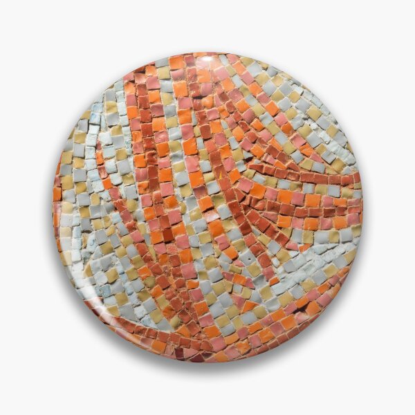 Item preview, Abstract Ribbon Mosaic in Happy Oranges and Mellow Yellows designed and sold by Georgia Mizuleva.