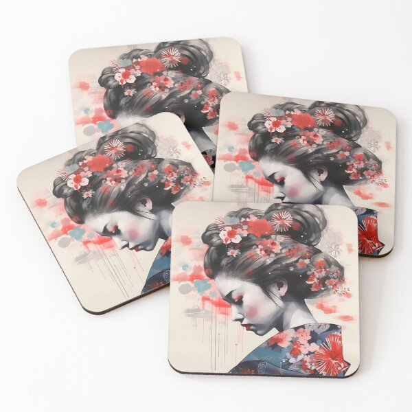 Item preview, Abstract Elegance: A Maiko's Tale designed and sold by Rebel-Zone.