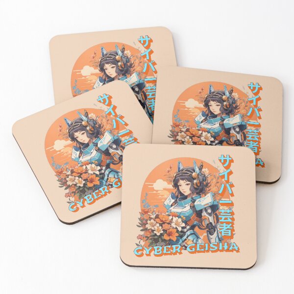 Item preview, Digital Memoirs: Unveiling the Cyber Geisha's Secrets designed and sold by ArtisticSparkle.