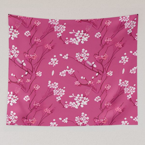 Item preview, Cherry Blossoms on Pink designed and sold by calibrit.