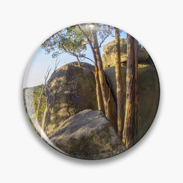 Item preview, Setting Sun at Giant Granite Boulders at the Dog Rocks - Mount Alexander, Victoria designed and sold by Steven Jodoin.