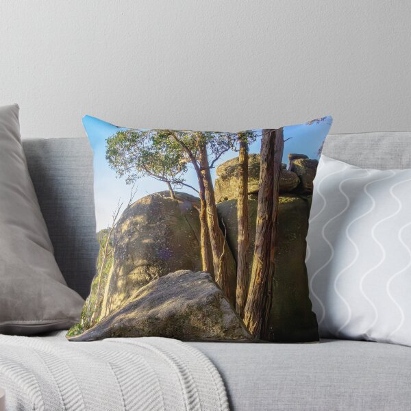 Item preview, Setting Sun at Giant Granite Boulders at the Dog Rocks - Mount Alexander, Victoria designed and sold by Steven Jodoin.