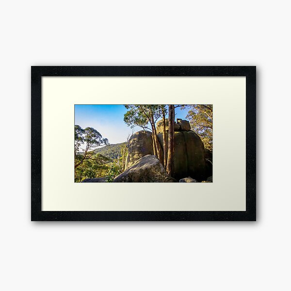 Item preview, Setting Sun at Giant Granite Boulders at the Dog Rocks - Mount Alexander, Victoria designed and sold by Steven Jodoin.