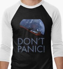 Spacex DON'T PANIC Men's Baseball ¾ T-Shirt