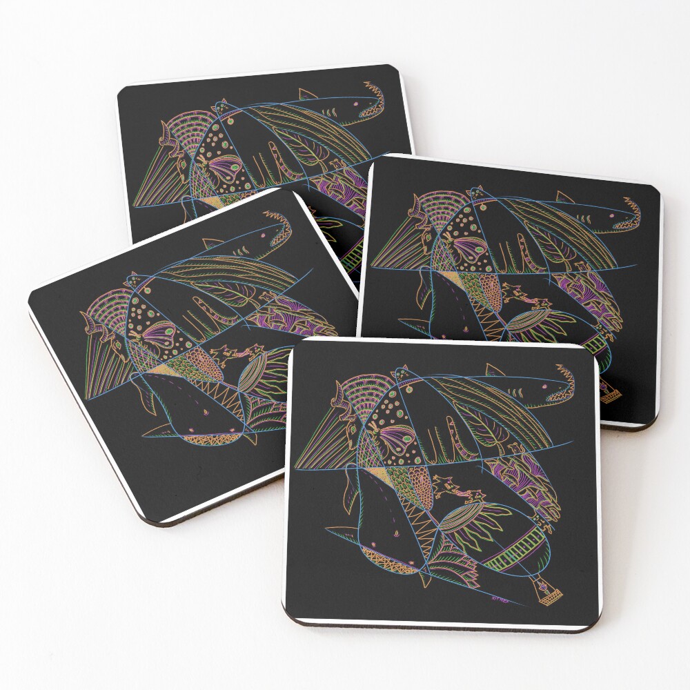 Item preview, Coasters (Set of 4) designed and sold by DaneRex.