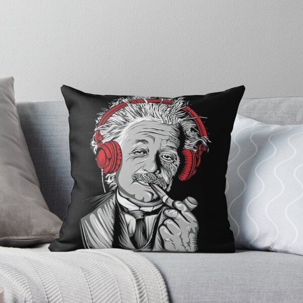 Aperçu de l'œuvre Einstein Vibes : illustration de génie hipster créée et vendue par Epic Design Trix.