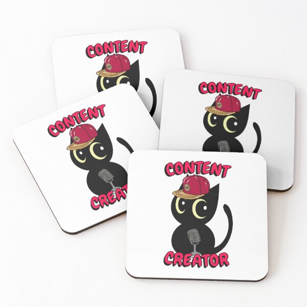 Item preview, Cute Black cat is a content creator designed and sold by Pet Station.