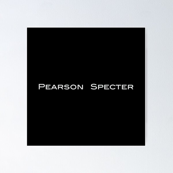 Item preview, Pearson Specter designed and sold by mantrasupply.