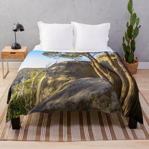 Item preview, Setting Sun at Giant Granite Boulders at the Dog Rocks - Mount Alexander, Victoria designed and sold by Steven Jodoin.