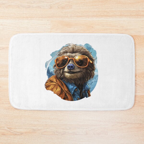 Item preview, Cool sloth with sunglasses designed and sold by CrittersHub.