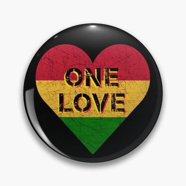 Item preview, Reggae Heart One Love Rasta Reggae Music Rastafarian Jamaica Marley designed and sold by Robert Diebold.