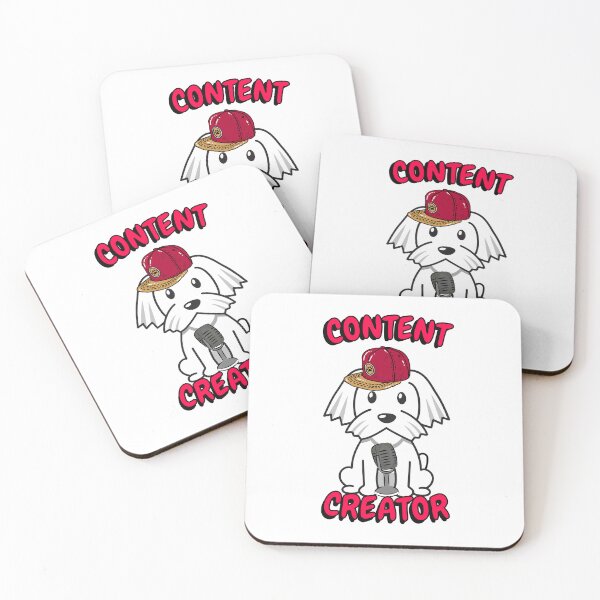 Item preview, Cute White dog is a content creator designed and sold by Pet Station.