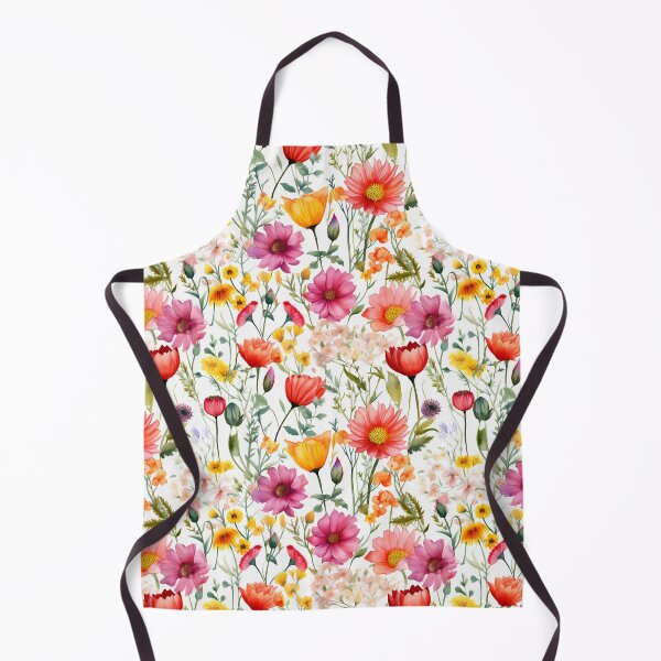 Item preview, Pink Orange Red Watercolor Flowers designed and sold by junkydotcom.