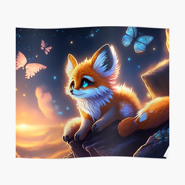 Wallpaper ID: 166571 / cute, fox, snow, anime free download