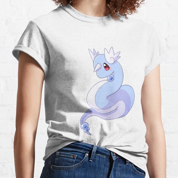 Arte logo pokemon dragonair per la progettazione di t-shirt o