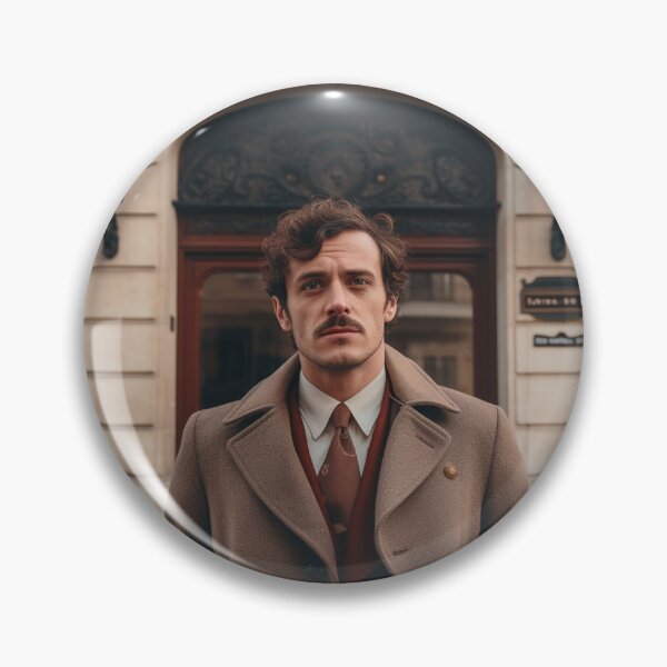Item preview, French Dispatch actor in front of the building 2 designed and sold by ericpartee.