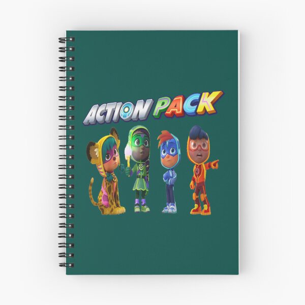 Item preview, action pack characters Funny action pack cartoon gift for kids   designed and sold by Hijionpelim.