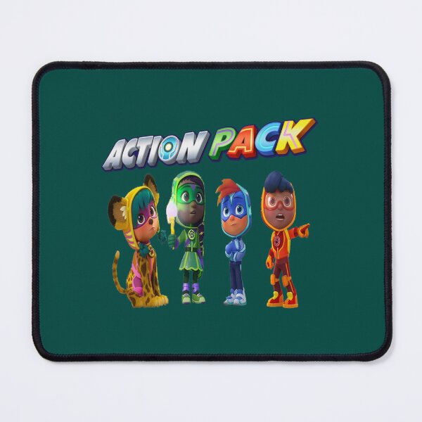 Item preview, action pack characters Funny action pack cartoon gift for kids   designed and sold by Hijionpelim.