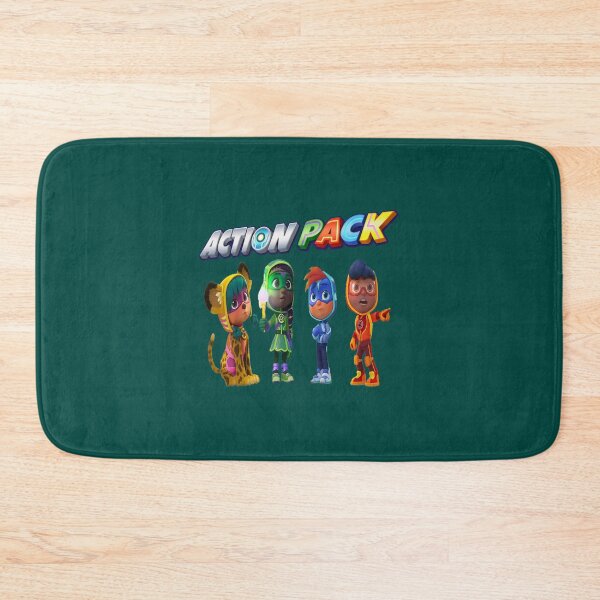 Item preview, action pack characters Funny action pack cartoon gift for kids   designed and sold by Hijionpelim.