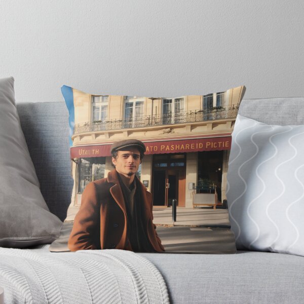 Item preview, French Dispatch actor in front of the building 3 designed and sold by ericpartee.