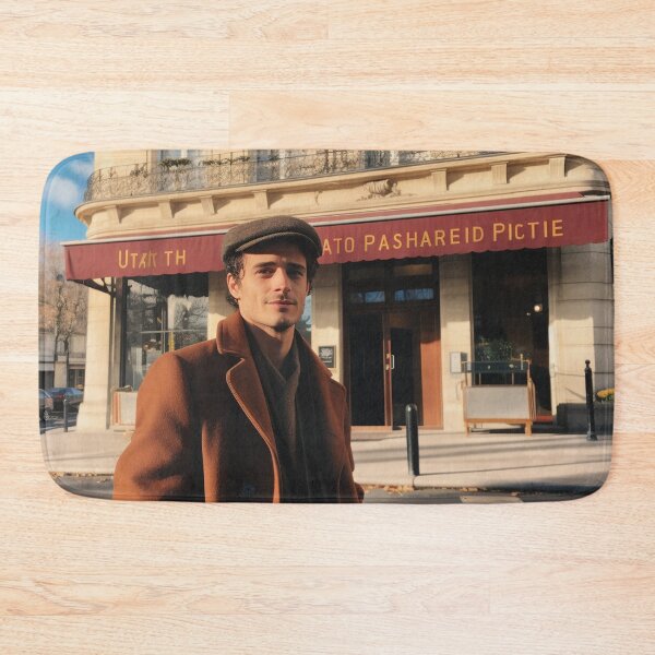 Item preview, French Dispatch actor in front of the building 3 designed and sold by ericpartee.