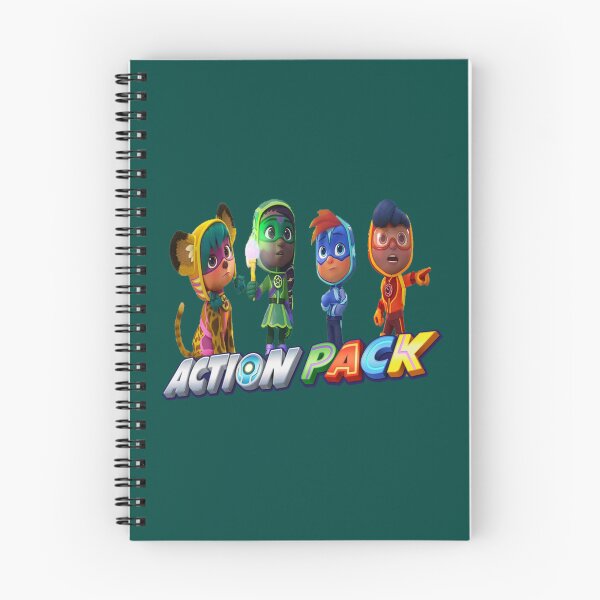 Item preview, action pack characters Funny action pack cartoon gift for kids designed and sold by Hijionpelim.