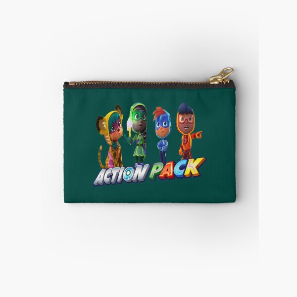 Item preview, action pack characters Funny action pack cartoon gift for kids designed and sold by Hijionpelim.