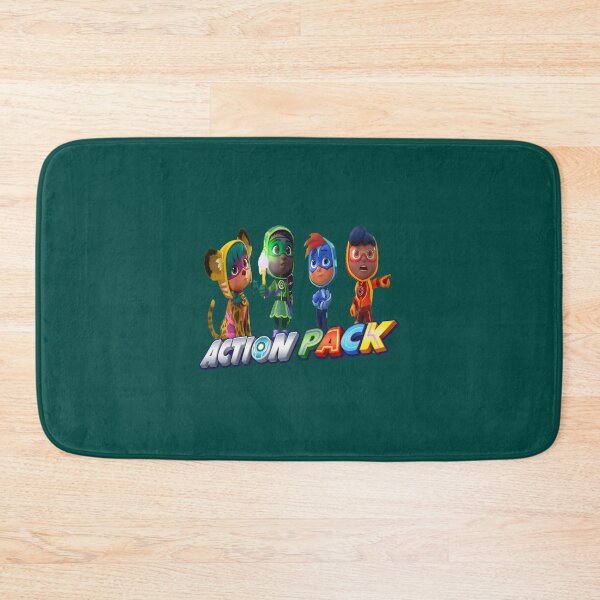 Item preview, action pack characters Funny action pack cartoon gift for kids designed and sold by Hijionpelim.