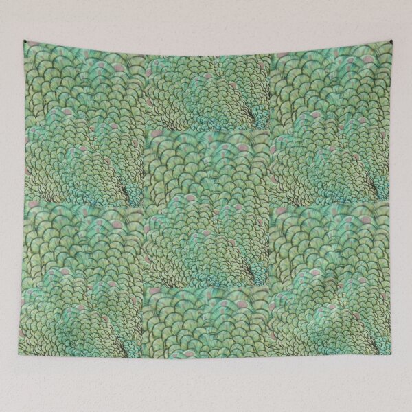 Item preview, Peacock Small Feathers Print designed and sold by Eclectic Gold.