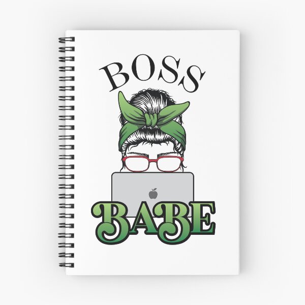 Item preview, Boss Babe Green designed and sold by BoldLens.