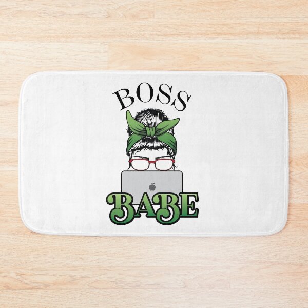 Item preview, Boss Babe Green designed and sold by BoldLens.